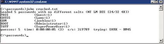 Passwort auf Toshiba knacken